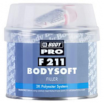 BODY Шпатлевка полиэфирная SOFT 211 бежевый 0,25кг